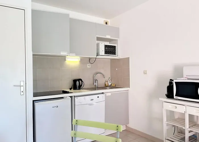 2 Pieces Avec Terrasse, Proche Et Commerces, Parking Prive, Au Lavandou - Fr-1-251-538 Apartmán Le Lavandou